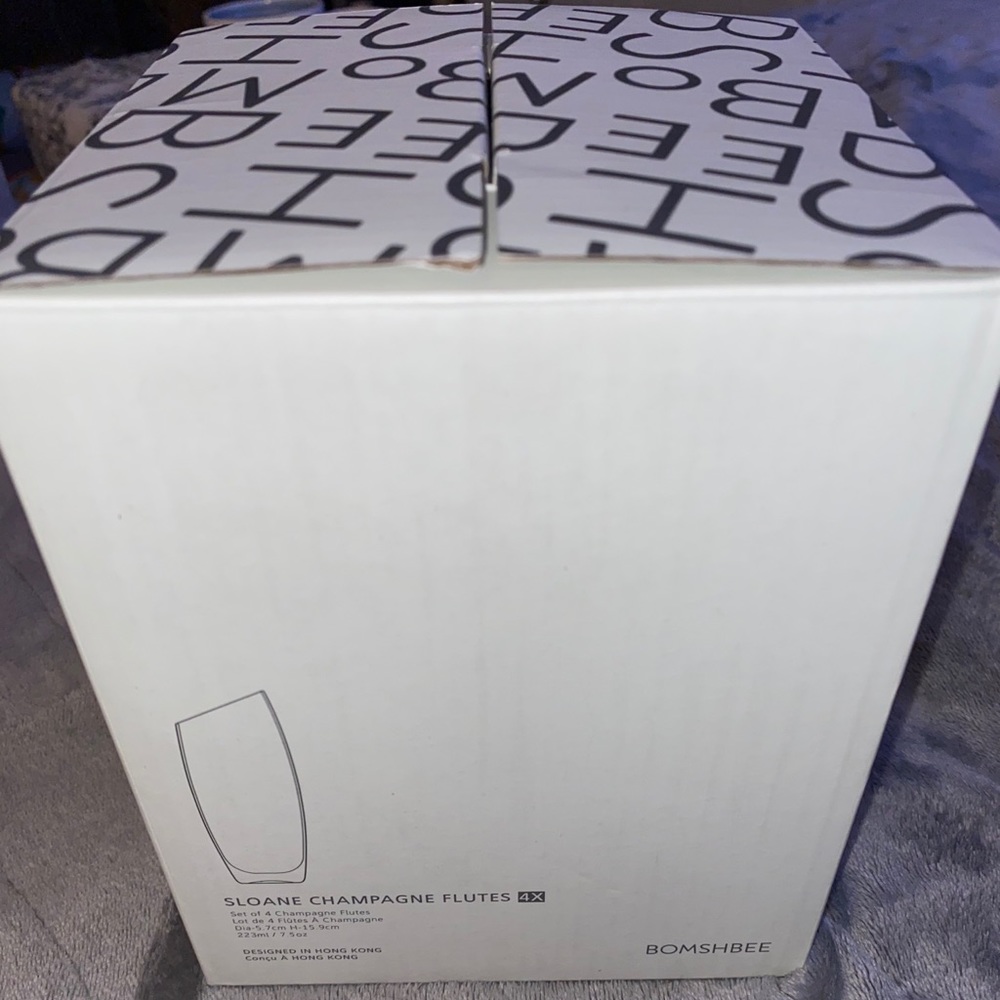 BOMSHBEE champagne Flutes